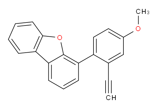 4-(2-ethynyl-4-methoxyphenyl)dibenzo[b,d]furan