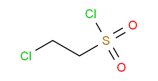 2-chloroethanesulfochloride;2-chloroethylsulfonylchloride;2-chloro-ethanesulfonylchlorid;2-chloroethanesulfochloride[qr];2-CHLOROETHANESULFONYL CHLORIDE;2-CHLOROETHANESULPHONYL CHLORIDE;beta-chloroethanesulfonylchloride;2-chloroethylsulfonylchloride[qr];(2-chloroethyl)sulphonyl chloride;2-chloroethanesulfonylchloride[qr]