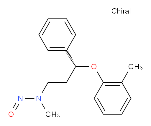 (R)-N-methyl-N-(3-phenyl-3-(o-tolyloxy)propyl)nitrous amide