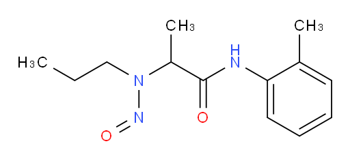 2-(nitroso(propyl)amino)-N-(o-tolyl)propanamide