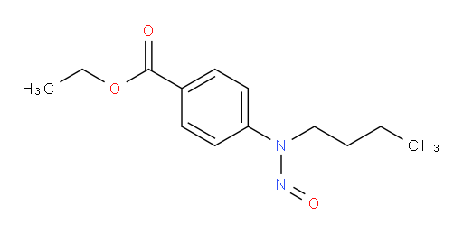 ethyl 4-(butyl(nitroso)amino)benzoate
