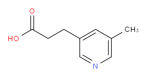 3-(5-methylpyridin-3-yl)propanoic acid