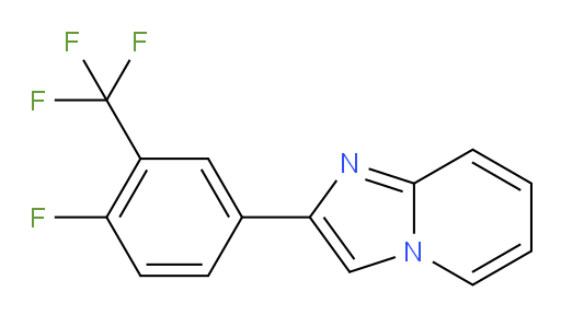 2-(4-fluoro-3-(trifluoromethyl)phenyl)imidazo[1,2-a]pyridine