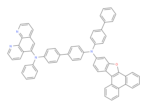 N4-([1,1'-biphenyl]-4-yl)-N4-(phenanthro[9,10-b]benzofuran-11-yl)-N4'-(1,10-phenanthrolin-5-yl)-N4'-phenyl-[1,1'-biphenyl]-4,4'-diamine