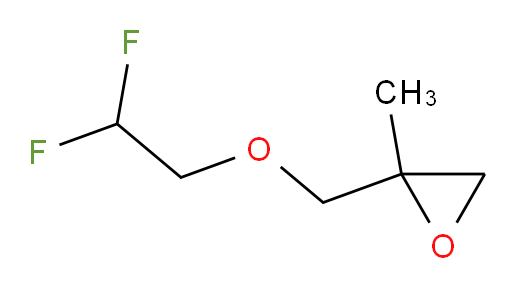 2-((2,2-difluoroethoxy)methyl)-2-methyloxirane