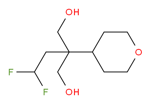 2-(2,2-difluoroethyl)-2-(tetrahydro-2H-pyran-4-yl)propane-1,3-diol