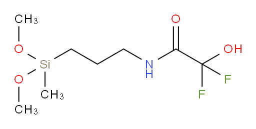 N-(3-(dimethoxy(methyl)silyl)propyl)-2,2-difluoro-2-hydroxyacetamide