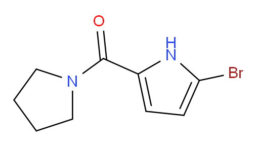 (5-bromo-1H-pyrrol-2-yl)(pyrrolidin-1-yl)methanone