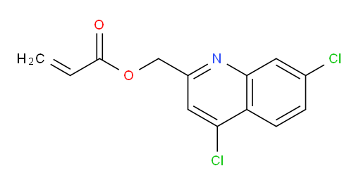 (4,7-dichloroquinolin-2-yl)methyl acrylate
