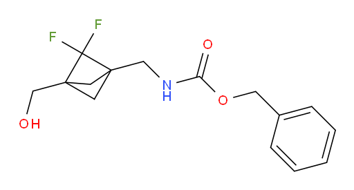 Benzyl ((2,2-difluoro-3-(hydroxymethyl)bicyclo[1.1.1]pentan-1-yl)methyl)carbamate