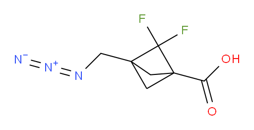 3-(Azidomethyl)-2,2-difluoro-bicyclo[1.1.1]pentane-1-carboxylic acid