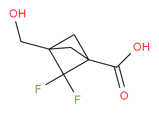 2,2-Difluoro-3-(hydroxymethyl)-bicyclo[1.1.1]pentane-1-carboxylic acid
