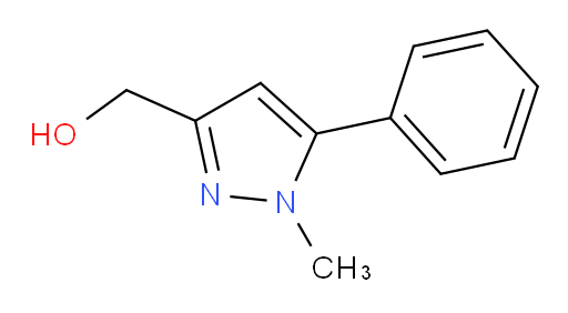 1-Methyl-5-phenyl-1H-pyrazole-3-methanol (ACI)
