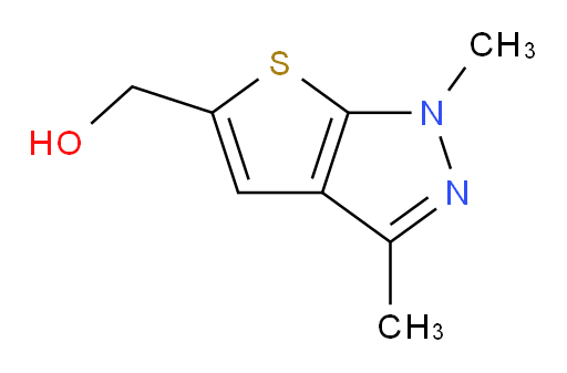 1,3-Dimethyl-1H-thieno[2,3-c]pyrazole-5-methanol (ACI)