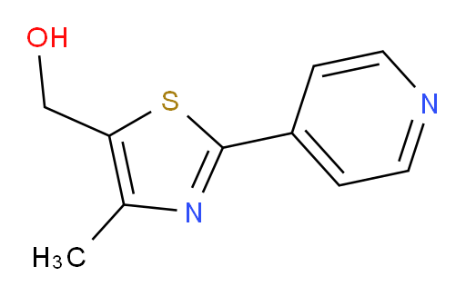 4-Methyl-2-(4-pyridinyl)-5-thiazolemethanol (ACI)