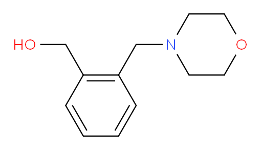 2-(4-Morpholinylmethyl)benzenemethanol (ACI)