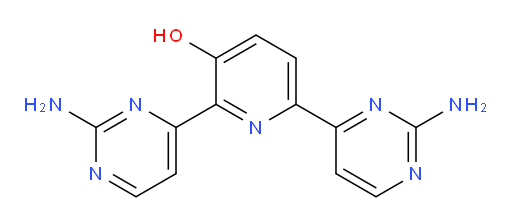 2,6-Bis(2-amino-4-pyrimidinyl)-3-pyridinol (ACI)