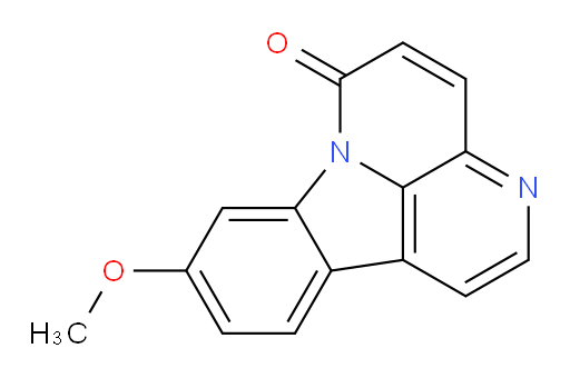 9-Methoxy-6H-indolo[3,2,1-de][1,5]naphthyridin-6-one (ACI)