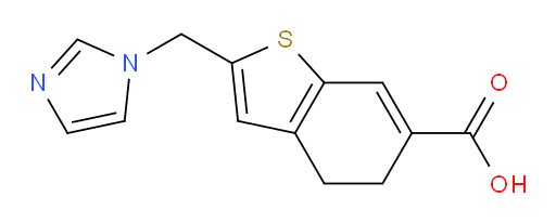 4,5-Dihydro-2-(1H-imidazol-1-ylmethyl)benzo[b]thiophene-6-carboxylic acid (ACI)