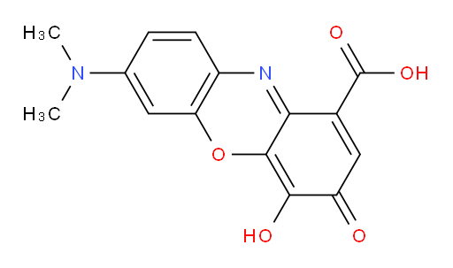 7-(Dimethylamino)-4-hydroxy-3-oxo-3H-phenoxazine-1-carboxylic acid (ACI)