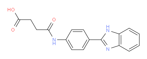 4-[[4-(1H-Benzimidazol-2-yl)phenyl]amino]-4-oxobutanoic acid (ACI)