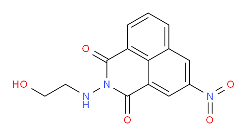 2-[(2-Hydroxyethyl)amino]-5-nitro-1H-benz[de]isoquinoline-1,3(2H)-dione (ACI)