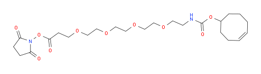 1-(4-Cycloocten-1-yl) 17-(2,5-dioxo-1-pyrrolidinyl) 5,8,11,14-tetraoxa-2-azaheptadecanedioate (ACI)