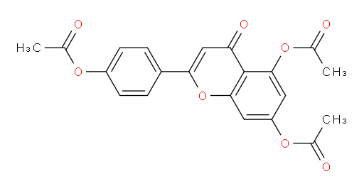 Apigenin triacetate (6CI)
