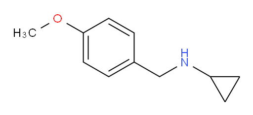 N-Cyclopropyl-4-methoxybenzenemethanamine (ACI)