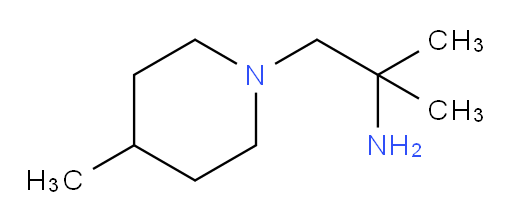 α,α,4-Trimethyl-1-piperidineethanamine (ACI)