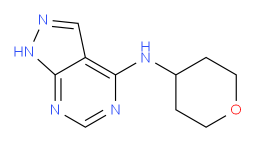 N-(Tetrahydro-2H-pyran-4-yl)-1H-pyrazolo[3,4-d]pyrimidin-4-amine (ACI)