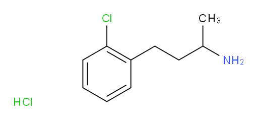 Benzenepropanamine, 2-chloro-α-methyl-, hydrochloride (1:1) (ACI)