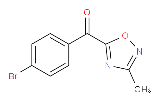 5-(4-bromobenzoyl)-3-methyl-1,2,4-oxadiazole