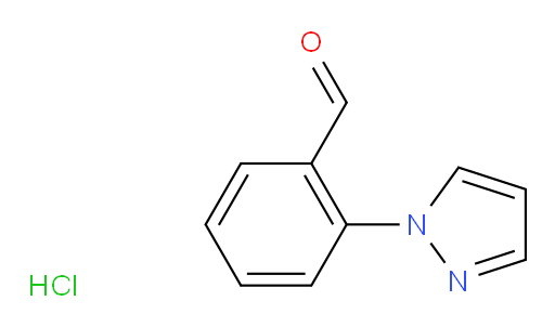 2-(1H-pyrazol-1-yl)benzaldehyde hydrochloride