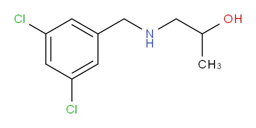 1-{[(3,5-dichlorophenyl)methyl]amino}propan-2-ol