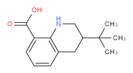 3-tert-butyl-1,2,3,4-tetrahydroquinoline-8-carboxylic acid