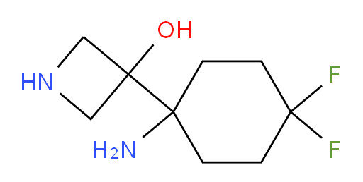 3-(1-amino-4,4-difluorocyclohexyl)azetidin-3-ol