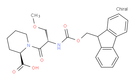 (2R)-1-[(2S)-2-({[(9H-fluoren-9-yl)methoxy]carbonyl}amino)-3-methoxypropanoyl]piperidine-2-carboxylic acid