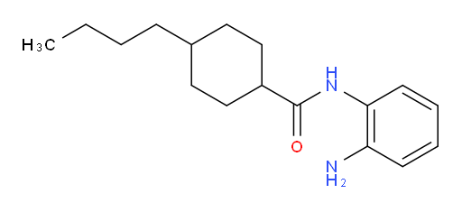 N-(2-aminophenyl)-4-butylcyclohexane-1-carboxamide