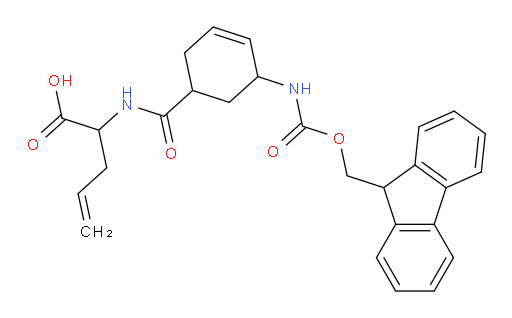 2-{[5-({[(9H-fluoren-9-yl)methoxy]carbonyl}amino)cyclohex-3-en-1-yl]formamido}pent-4-enoic acid