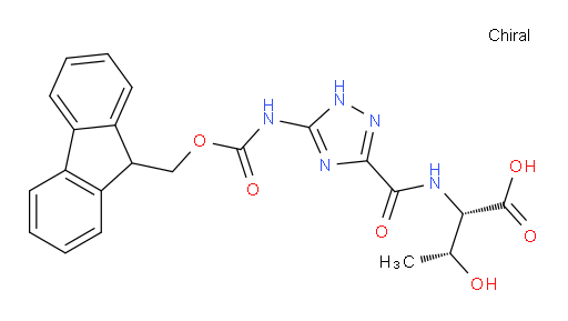 (2S,3R)-2-{[5-({[(9H-fluoren-9-yl)methoxy]carbonyl}amino)-1H-1,2,4-triazol-3-yl]formamido}-3-hydroxybutanoic acid