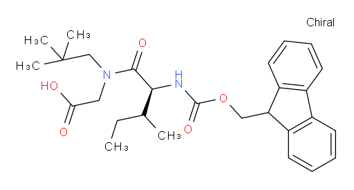 2-[(2S)-N-(2,2-dimethylpropyl)-2-({[(9H-fluoren-9-yl)methoxy]carbonyl}amino)-3-methylpentanamido]acetic acid