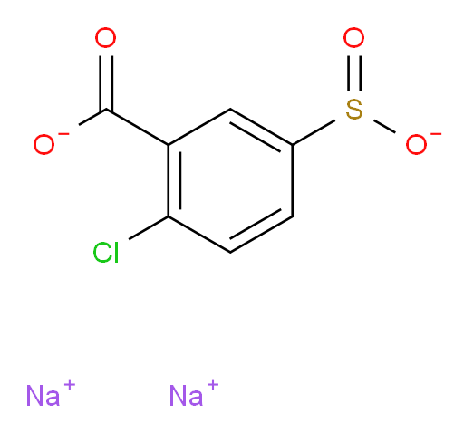 disodium 2-chloro-5-sulfinobenzoate