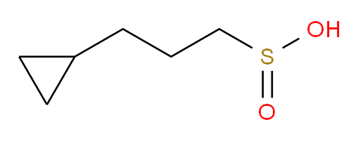 3-cyclopropylpropane-1-sulfinic acid
