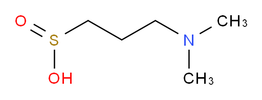3-(dimethylamino)propane-1-sulfinic acid