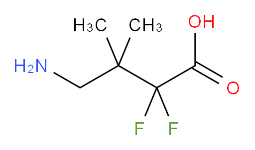 4-amino-2,2-difluoro-3,3-dimethylbutanoic acid