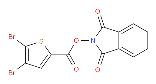 1,3-dioxo-2,3-dihydro-1H-isoindol-2-yl 4,5-dibromothiophene-2-carboxylate