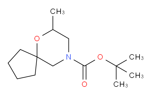 tert-butyl 7-methyl-6-oxa-9-azaspiro[4.5]decane-9-carboxylate