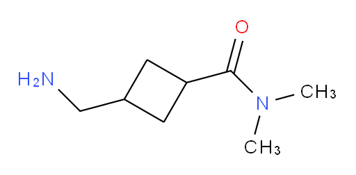 3-(aminomethyl)-N,N-dimethylcyclobutane-1-carboxamide