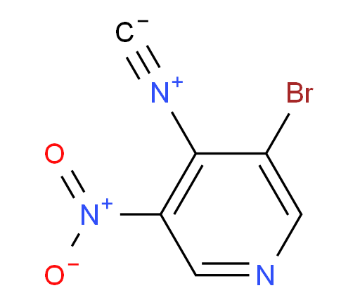 3-bromo-4-isocyano-5-nitropyridine
